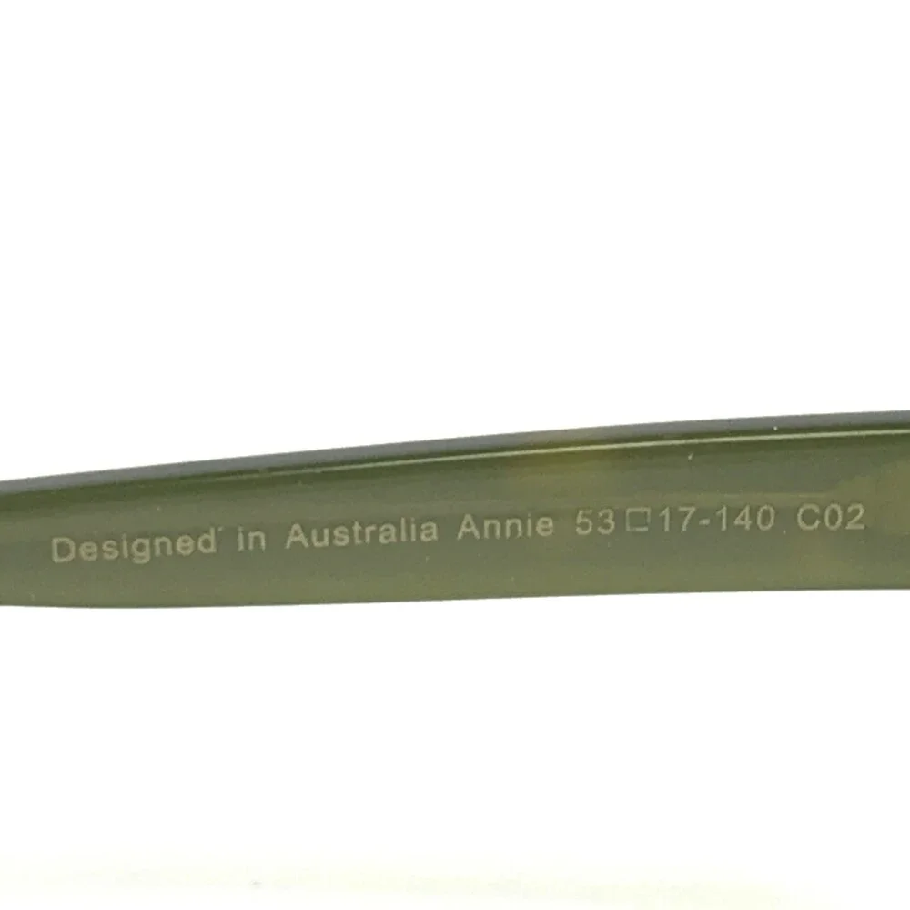Iconik Eyeglasses Frames Annie C02 Green Tortoise Square Full Rim 53-17-140